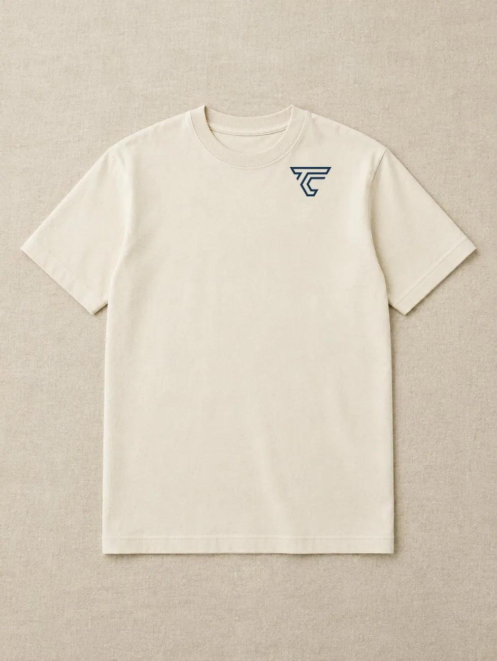 The Signature Tee, Cream